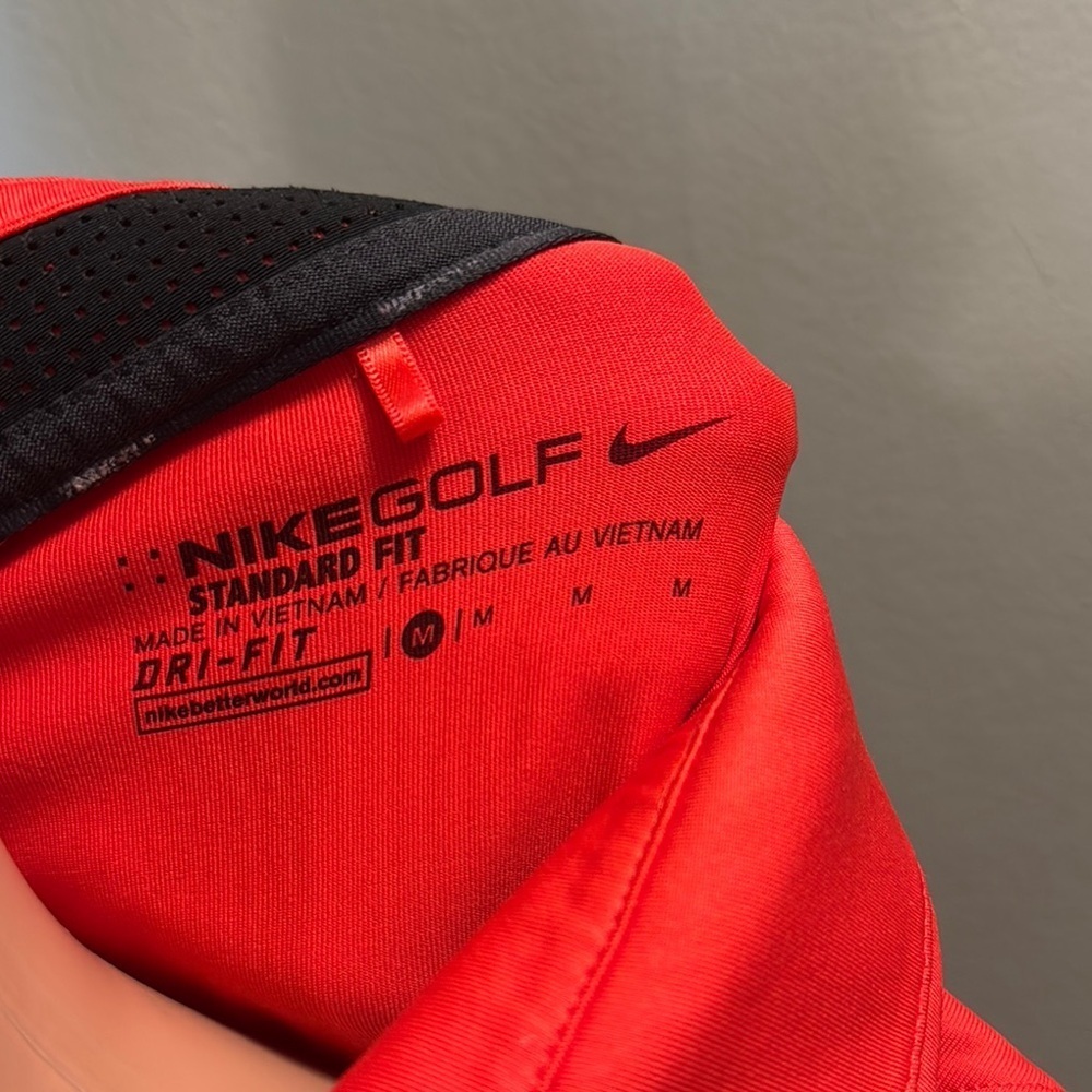 Nike Red Gradient Polo Shirt - Picture 4 of 5